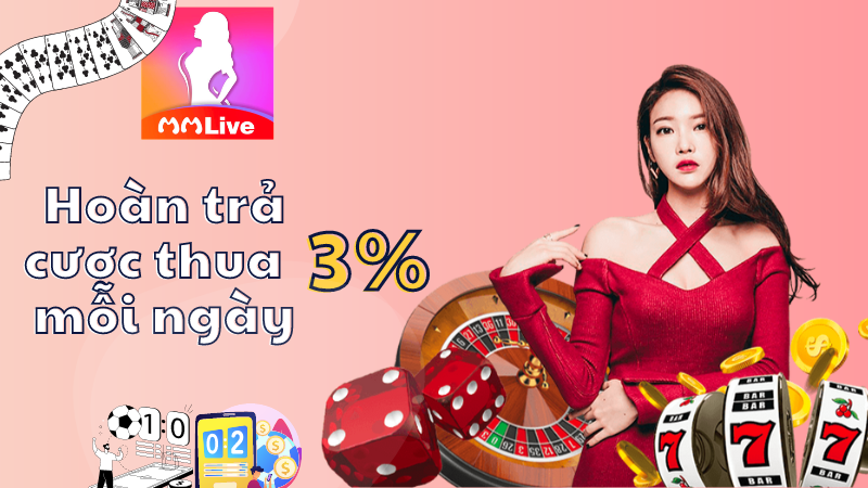 hoàn thua 3%