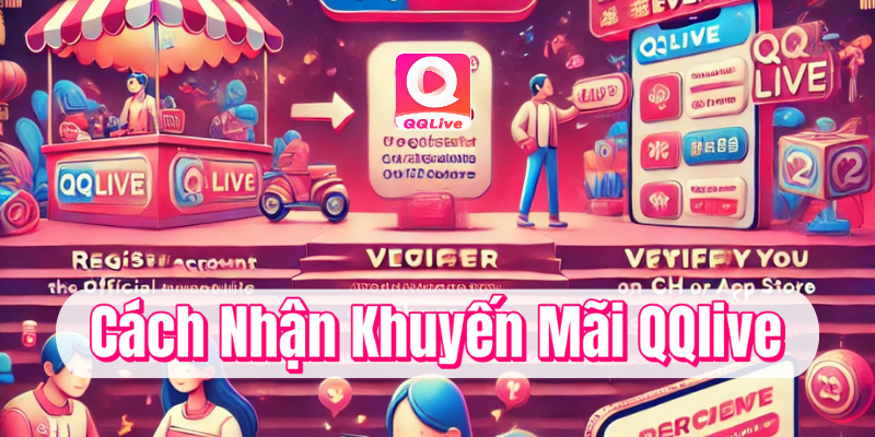 Cách nhận khuyến mãi QQlive