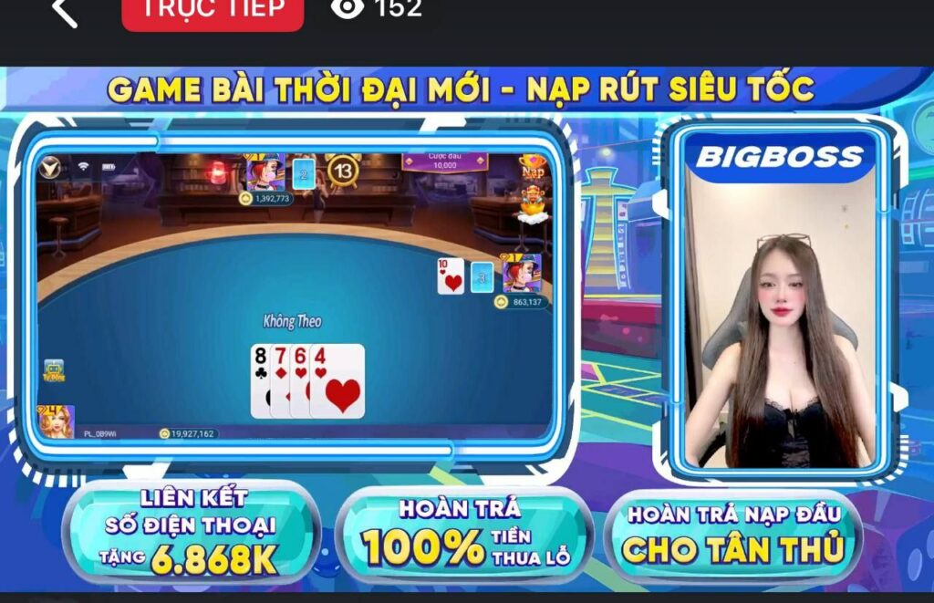 Gái xinh chơi thật game chất Bigboss